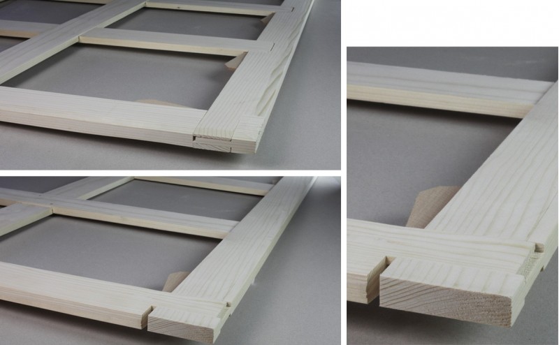 CHASSIS QUEUE D'ARRONDE ASSEMBLAGE EN T